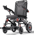 Ultra Lightweight Foldable Electric Wheelchair for Adults, 25 Mile Range, Portable All-Terrain Power Chair with 360° Joystick
